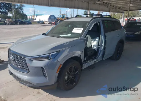 2025 Infiniti Qx60 Luxe z USA, uszkodzony, nr VIN 5N1AL1FR9SC344382